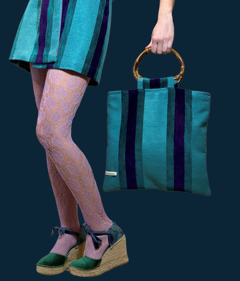 Bolso BAMBÚ modelo MUNNAR de la colección OPALO.