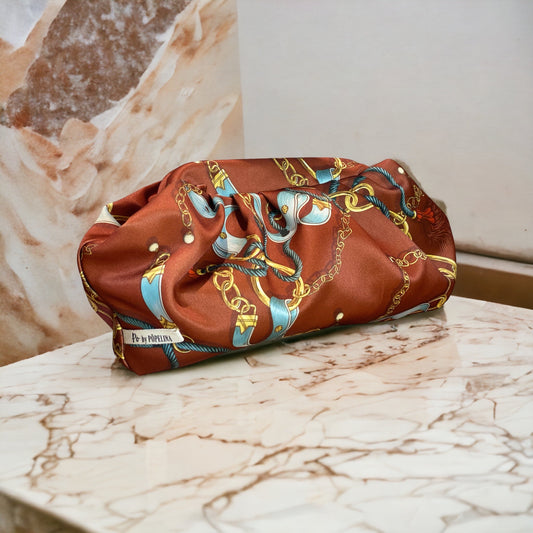 Bolso Bombón modelo CADENAS marrón de la colección RIMMINI